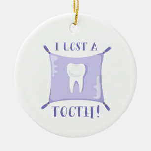 Lost A Tooth Ceramic Ornament
