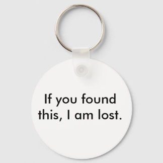 Lost and Found Key-Chain Key Ring