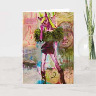 Lost angel holiday card