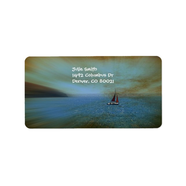 Lost at Sea Label (Front)