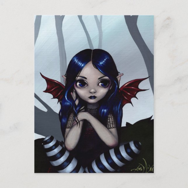 "Lost....but Not Worried" Postcard (Front)