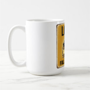Lost Cat Lantern Adventure Design Coffee Mug