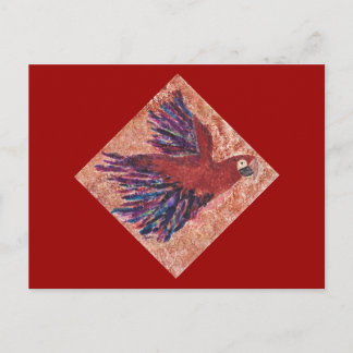 Lost Cave Parrot Post Card