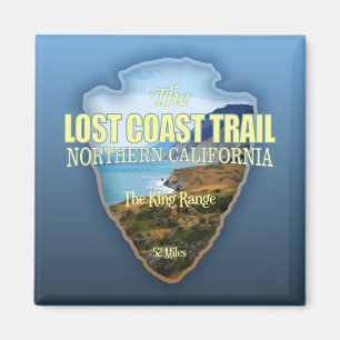 Lost Coast Trail (arrowhead) Magnet