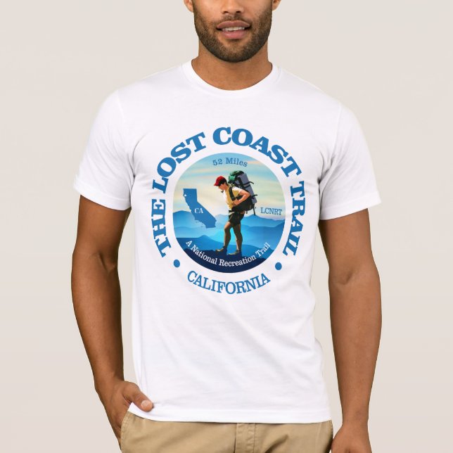 Lost Coast Trail (C) T-Shirt (Front)