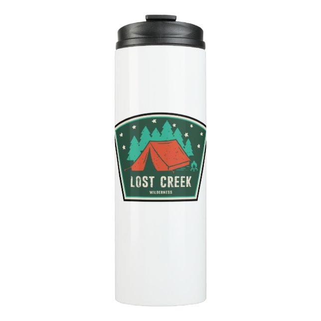 Lost Creek Wilderness Colorado Camping Thermal Tumbler (Front)