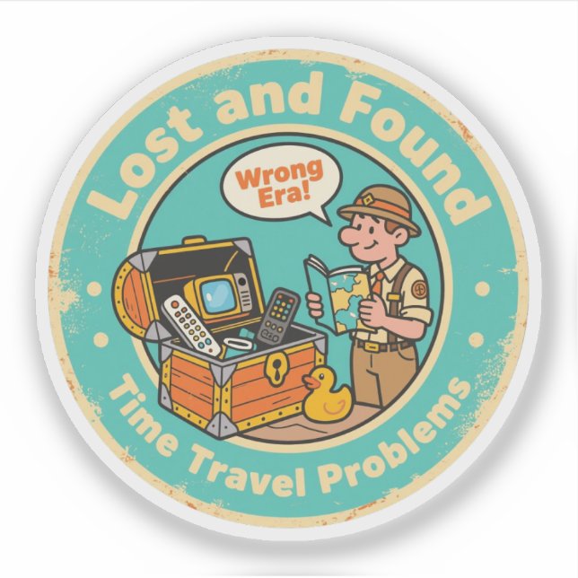 Lost & Found Archaeology Humour (Front)