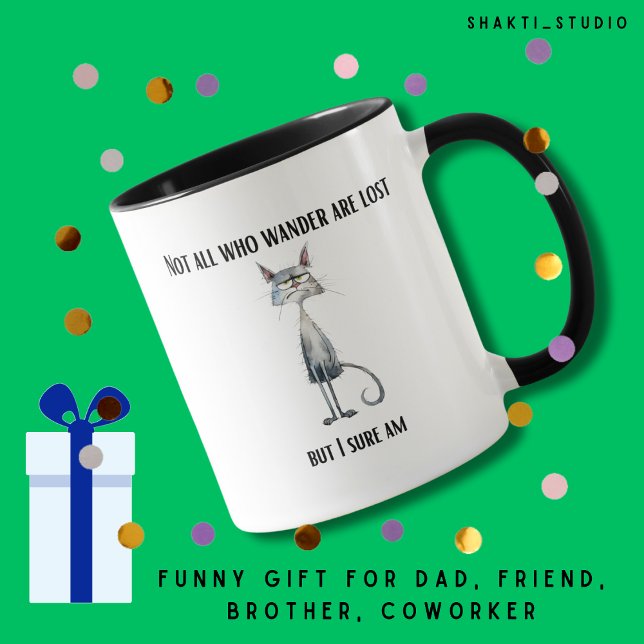Lost funny humour gag gift for sister, bff, friend mug (Creator Uploaded)