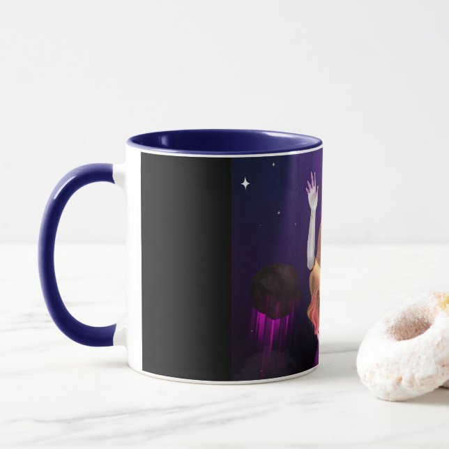 Lost Girl Mug (With Donut)