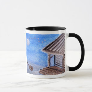 ...lost guitar...art by Jutta Gabriel... Mug