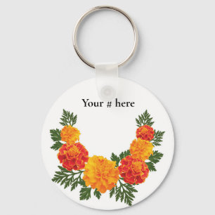 Lost ID Tag Keychain Personalize YOUR TEXT