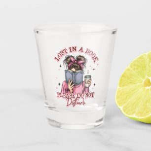 Lost In a Book.... Shot Glass
