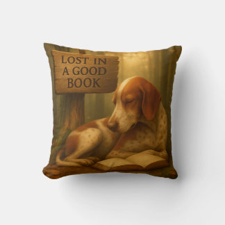 “Lost in a Good Book” – Hollow Wisdom Collection! Cushion