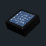 Lost in a Quatrain by Adiela Akoo - Aloof  Gift Box<br><div class="desc">Lost in a Quatrain - Aloof Gift/Jewellery Box has the poem Aloof from the book on the lid. It makes a wonderful bookish gift or a self care reminder to address and heal those reasons that make us appear 'Aloof'. Lost in a Quatrain is the debut poetry collection by Adiela...</div>