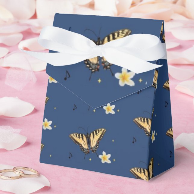 Lost in a Quatrain by Adiela Akoo - Butterfly  Favour Box (Wedding)