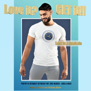 Lost in a Quatrain by Adiela Akoo - Poetry T-Shirt