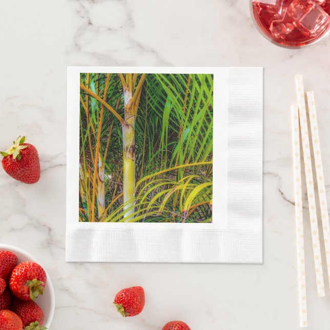 Lost in Areca Palms Paper Napkin (Insitu)