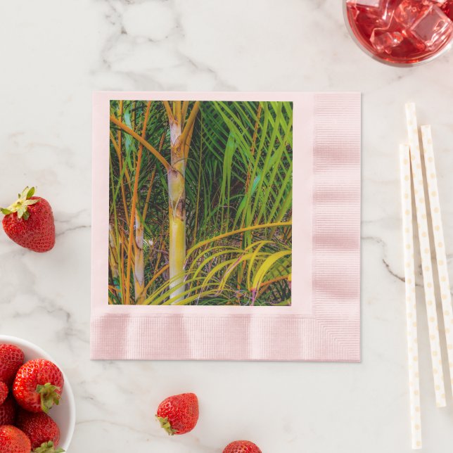Lost in Areca Palms Paper Napkin (Insitu)