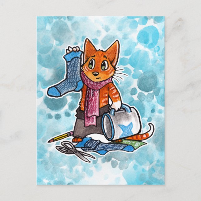 Lost in Ekwara T-shirt Postcard (Front)