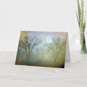 Lost in Fog Trees All Occasions Card