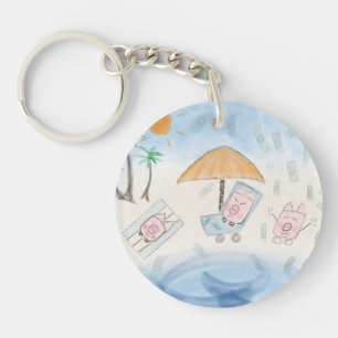 Lost in Heaven Key Ring