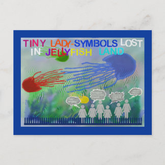 Lost In Jellyfish Land Postcard