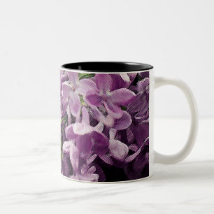 Lost in Lilac Two-Tone Coffee Mug