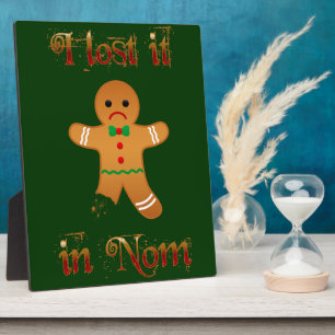 Lost in Nom Plaque
