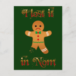 Lost in Nom Postcard