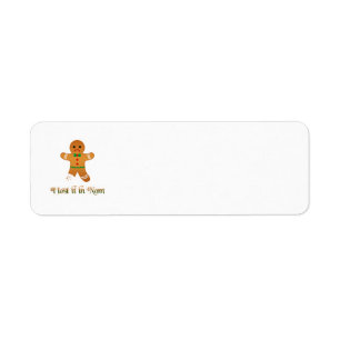 Lost in Nom Return Address Label