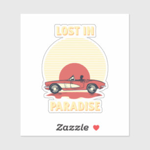 Lost in Paradise – Retro Convertible Sunset Summer