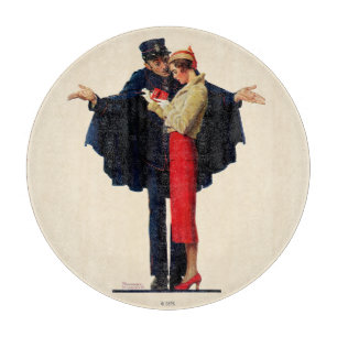 Lost in Paris Cutting Board