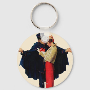 Lost in Paris Key Ring