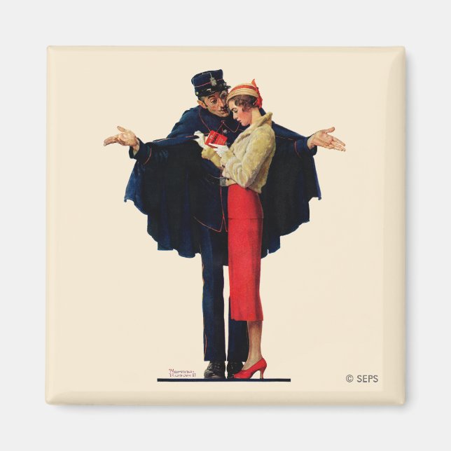 Lost in Paris Magnet (Front)