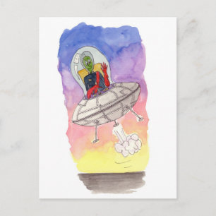 Lost in Spaaaaaaace Postcard
