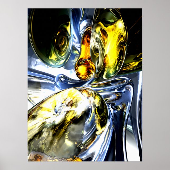 Lost in Space Abstract Poster (Front)