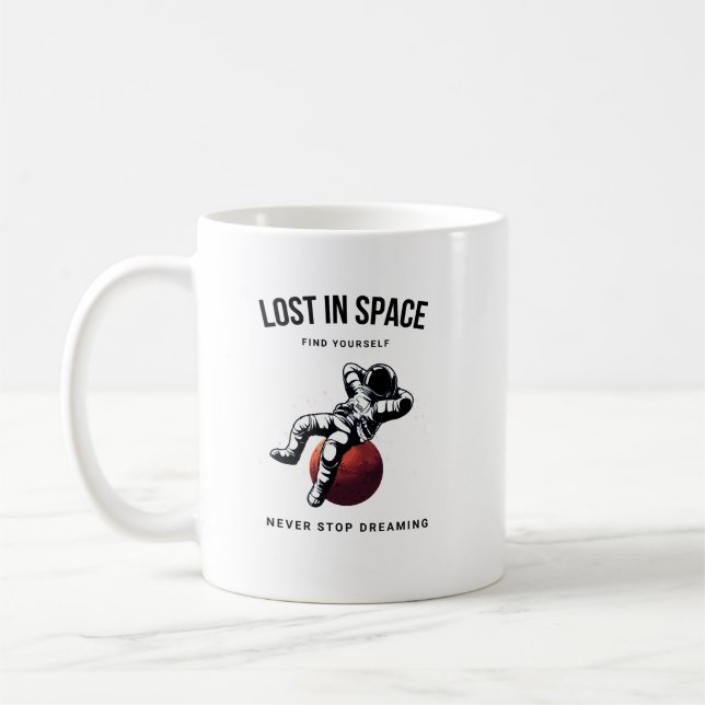 Lost In Space Find Yourself Coffee Mug (Left)