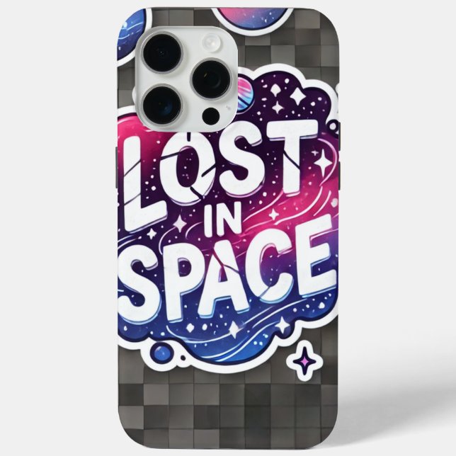 Lost in Space - Vibrant Galaxy Sticker Case-Mate iPhone Case (Back)