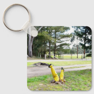 Lost in the Garden Again Key Ring