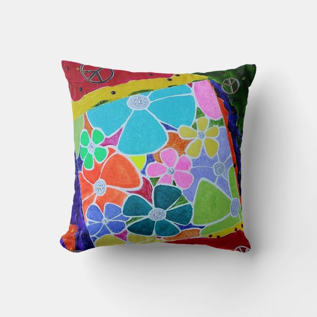 Lost in the Sixties! Cushion (Front)