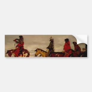 Lost In The Snow Bumper Sticker