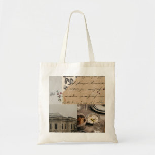 “Lost in the Vintage Days” Aesthetic Tote Bag