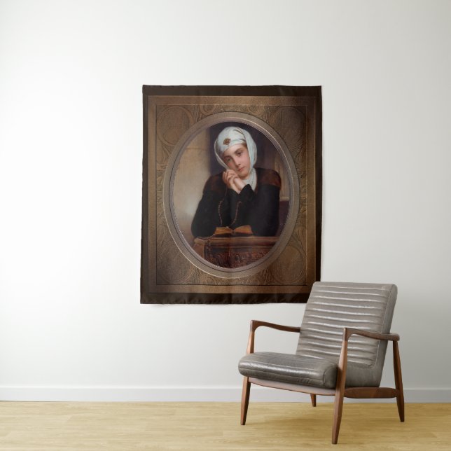 Lost in Thought by Henry Guillaume Schlesinger Tapestry (In Situ)