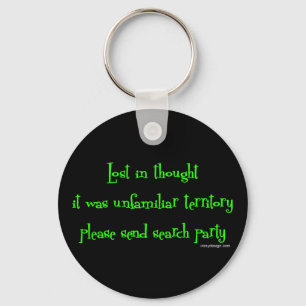 Lost in thought Humour Keychains