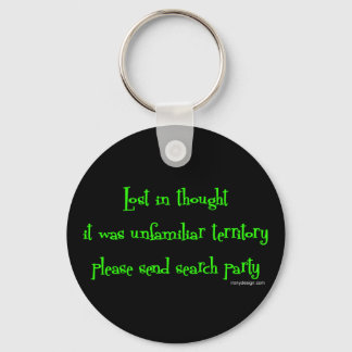 Lost in thought Humour Keychains