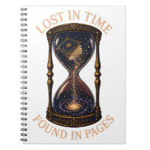 Lost In Time Found In Pages Notebook