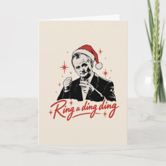 Lost in Translation Ring a Ding Christmas Card