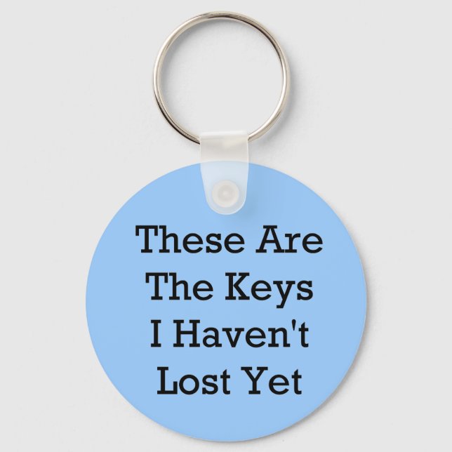 Lost Keys Key Ring (Front)