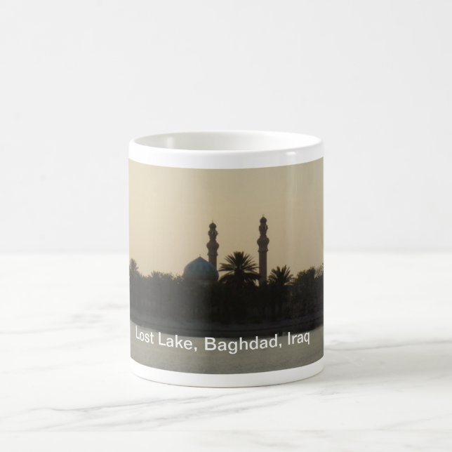 Lost Lake, Baghdad Iraq Coffee Mug (Center)