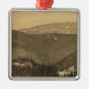 Lost Lakes, Conejos River, Colorado Metal Tree Decoration